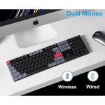 خرید کیبورد Keychron K5 Pro B1 RGB - بی‌سیم - سوییچ مکانیکی قرمز